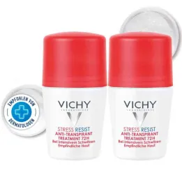 Vichy Deodorant Roll-on Strese Karşı Dayanıklı 72 saat (2x50 ml)