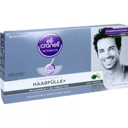 ELL-CRANELL Erkekler İçin Saç Dolgunluğu+ Kombin Paketi, 1 P