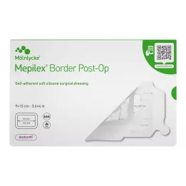 MEPILEX Sınır Direği-OP Yapışkanlı bandaj 9x10 cm, 10 adet