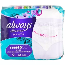 ALWAYS gizli idrar kaçırma pantolonu artı M, 9 parça