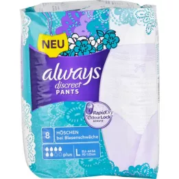 ALWAYS Gizli İdrar Kaçırma Pantolonu artı L, 8 adet