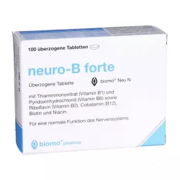 NEURO-B forte biomo Yeni kaplamalı tabletler, 100 adet
