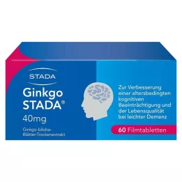 GINKGO STADA 40 mg film kaplı tablet, 60 adet