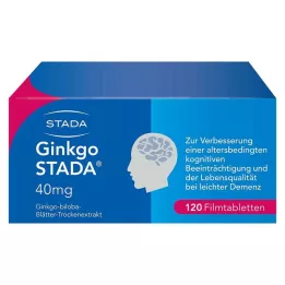 GINKGO STADA 40 mg film kaplı tabletler, 120 adet