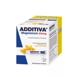 ADDITIVA Magnezyum 375 mg çubuklar, 60 adet