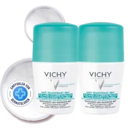 Vichy Deodorant Roll-on Leke Karşıtı 48 saat, 2X50 ml