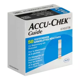 ACCU-CHEK Kılavuz test şeritleri, 1X50 adet