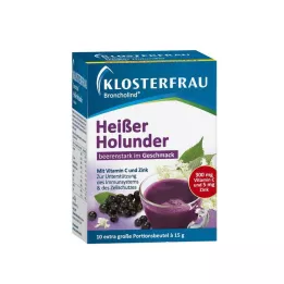 KLOSTERFRAU Broncholind sıcak mürver granülleri, 10X15 g