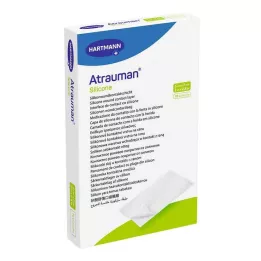 ATRAUMAN Silikon steril 5x7 cm kompres, 10 adet