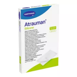 ATRAUMAN Silikon steril 7,5x10 cm kompres, 10 adet