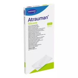 ATRAUMAN Silikon steril 10x20 cm kompres, 10 adet