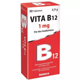 VITA B12 1 mg nane aromalı pastil, 30 adet