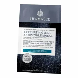 DERMASEL Maske aktif karbon derinlemesine temizleme, 12 ml