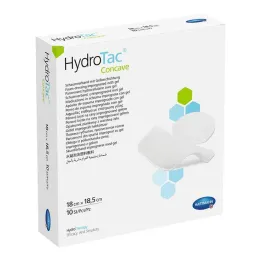 Hydrotac içbükey köpük pansuman 18x18,5 cm, 10 adet