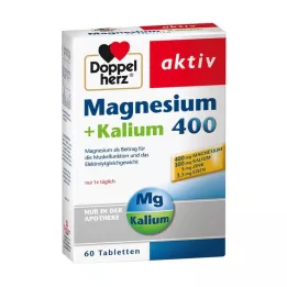 DOPPELHERZ Magnezyum+Potasyum Tabletler, 60 adet