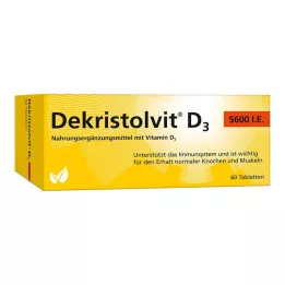 DEKRISTOLVIT D3 5.600 IU tablet, 60 adet