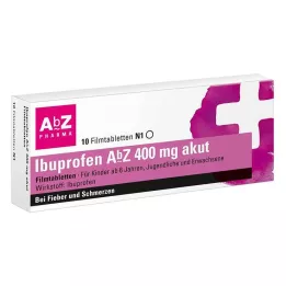 IBUPROFEN AbZ 400 mg akut film kaplı tablet, 10 adet