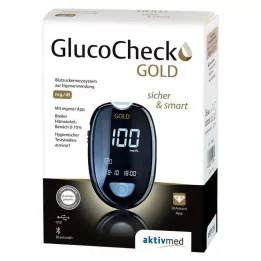GLUCOCHECK GOLD Kan şekeri ölçüm cihazı seti mg/dl, 1 adet