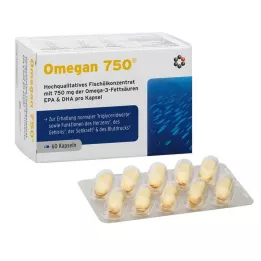 OMEGAN 750 yumuşak kapsül, 60 adet
