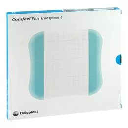 COMFEEL Plus Şeffaf Hidrokolloid Konektör 15x15 cm, 5 adet