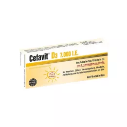 CEFAVIT D3 7.000 IU film kaplı tabletler, 60 adet