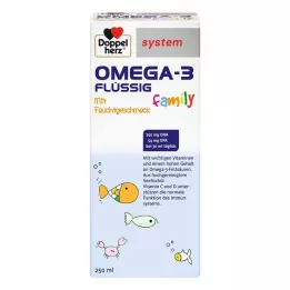DOPPELHERZ Omega-3 sıvı aile sistemi, 250 ml