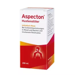 ASPECTON Öksürük Bastırıcı İzlanda Yosunu Suyu, 200 ml