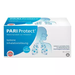 PARI Ectoin ampullü ProtECT inhalasyon solüsyonu, 60X2,5 ml
