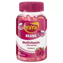 YAYA BEANS Ahududu Çinko ve İyot Çiğnenebilir Tabletler, 90 adet