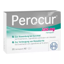 PEROCUR 250 mg sert kapsül, 20 adet