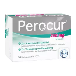 PEROCUR 250 mg sert kapsül, 50 adet