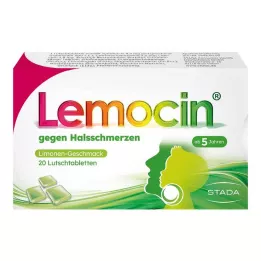 LEMOCIN boğaz ağrısına karşı pastil, 20 adet