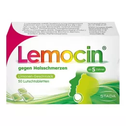LEMOCIN boğaz ağrısına karşı pastil, 50 adet