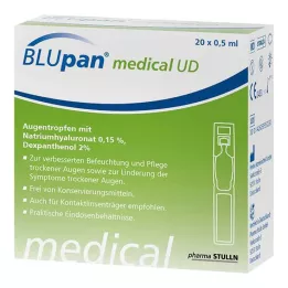 BLUPAN tıbbi UD göz damlası, 20X0,5 ml