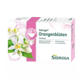 SIDROGA Portakal çiçeği çay filtre poşetleri, 20X1,2 g