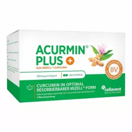 ACURMIN Plus The Micellar Zerdeçal Yumuşak Kapsüller, 180 adet