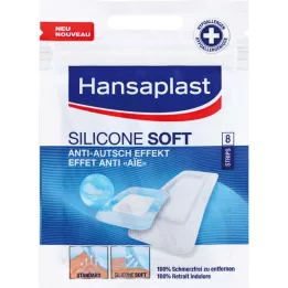 HANSAPLAST Silikon Yumuşak Şeritler 2 boy, 8 adet