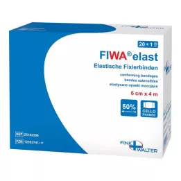 FIXIERBINDE elastik 8 cmx4 m selofanlı, 1 adet