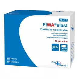 FIXIERBINDE elastik 10 cmx4 m selofanlı, 1 adet