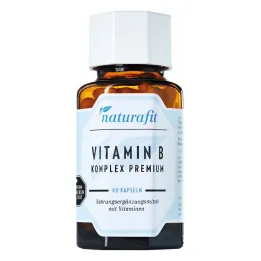 Naturafit Vitamin B Kompleks Premium Kapsüller, 60 kapsül