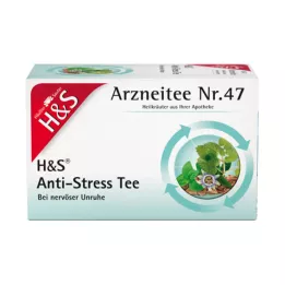 H&amp;S Stres Önleyici Çay Filtre Poşetleri, 20X2,0 g