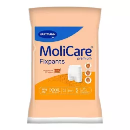 MOLICARE Premium Fixpants uzun paça beden XXXL, 5 parça