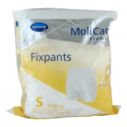 MOLICARE Premium Fixpants uzun bacak beden S, 25 parça