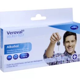 VEROVAL Kendi kendine alkol testi, 1 adet