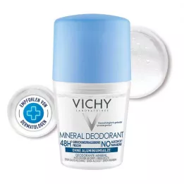 VICHY DEO Roll-on Mineral 48h alüminyumsuz, 50 ml