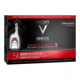 VICHY AMINEXIL Erkekler için Klinik 5, 21X6 ml