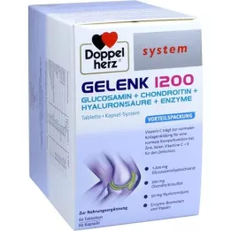 DOPPELHERZ Joint 1200 sistemi 60 kapak+60 tırnak, 120 adet