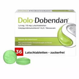 DOLO-DOBENDAN 1,4 mg/10 mg pastil, 36 adet