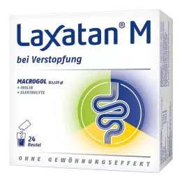 LAXATAN M Oral uygulama için bir süspansiyonun hazırlanması için granüller, 24 adet