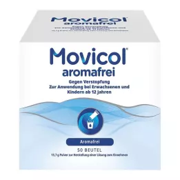 MOVICOL Ağız yoluyla kullanıma uygun aroma içermeyen toz MP, 50 adet